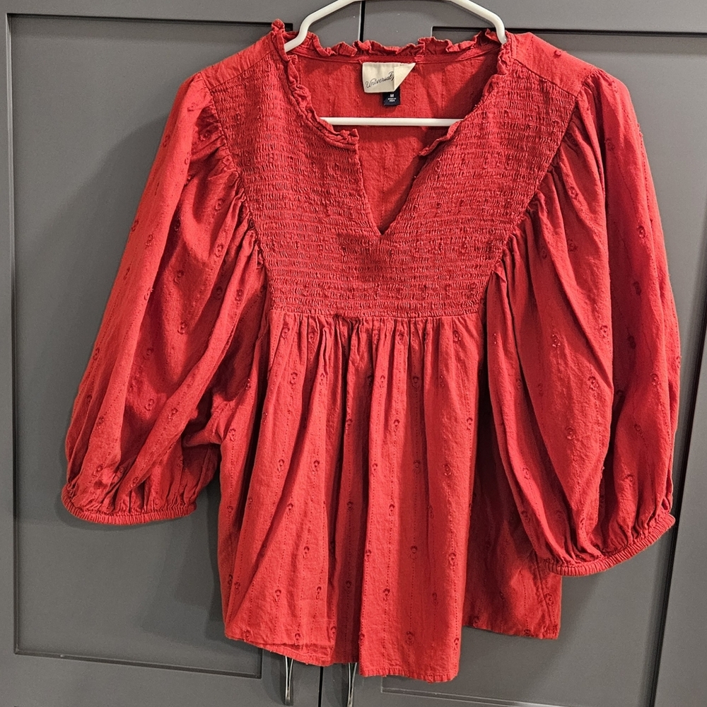 Universal Thread Red Blouce Size M